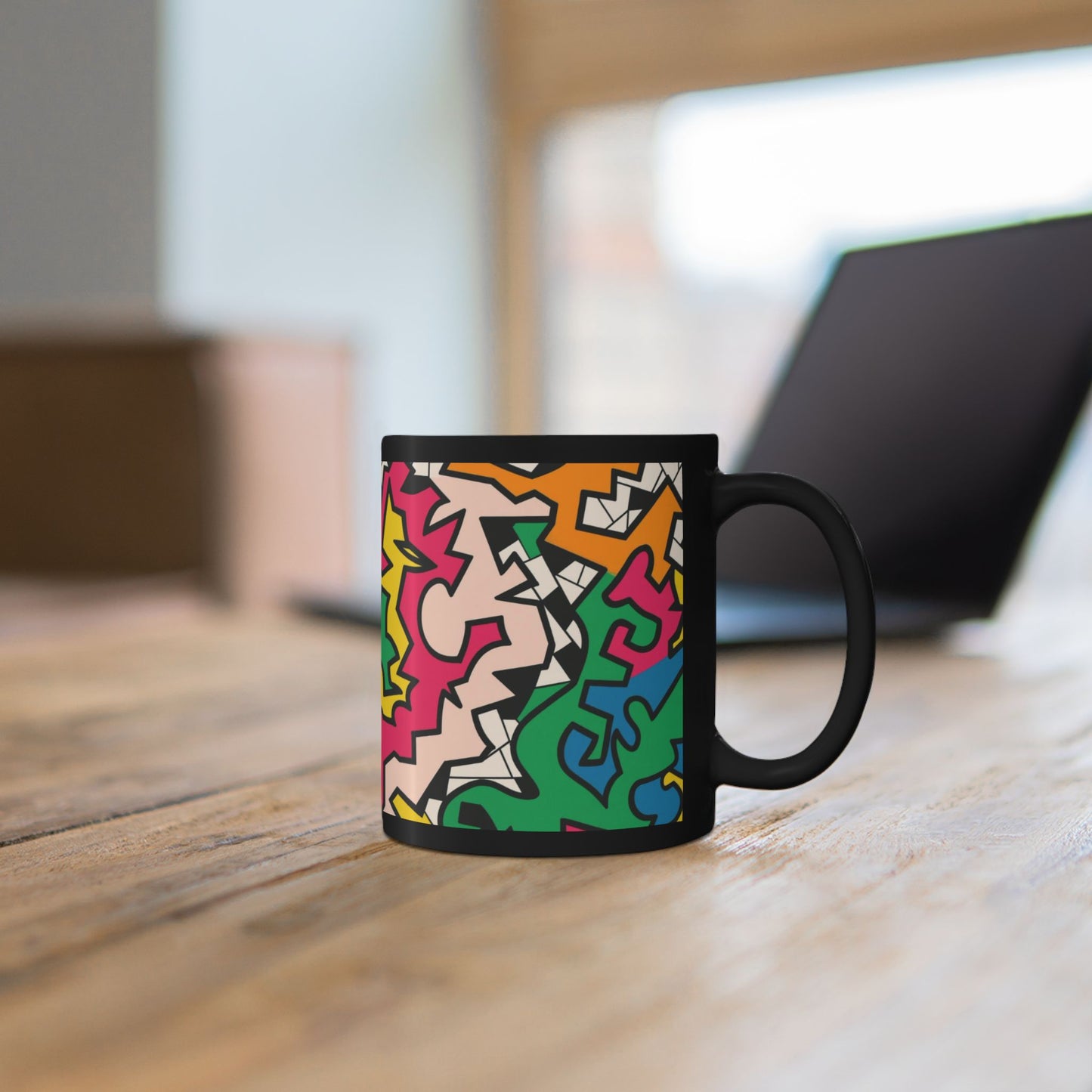 Abstract Bright Coffee Mug (11oz, 15oz)