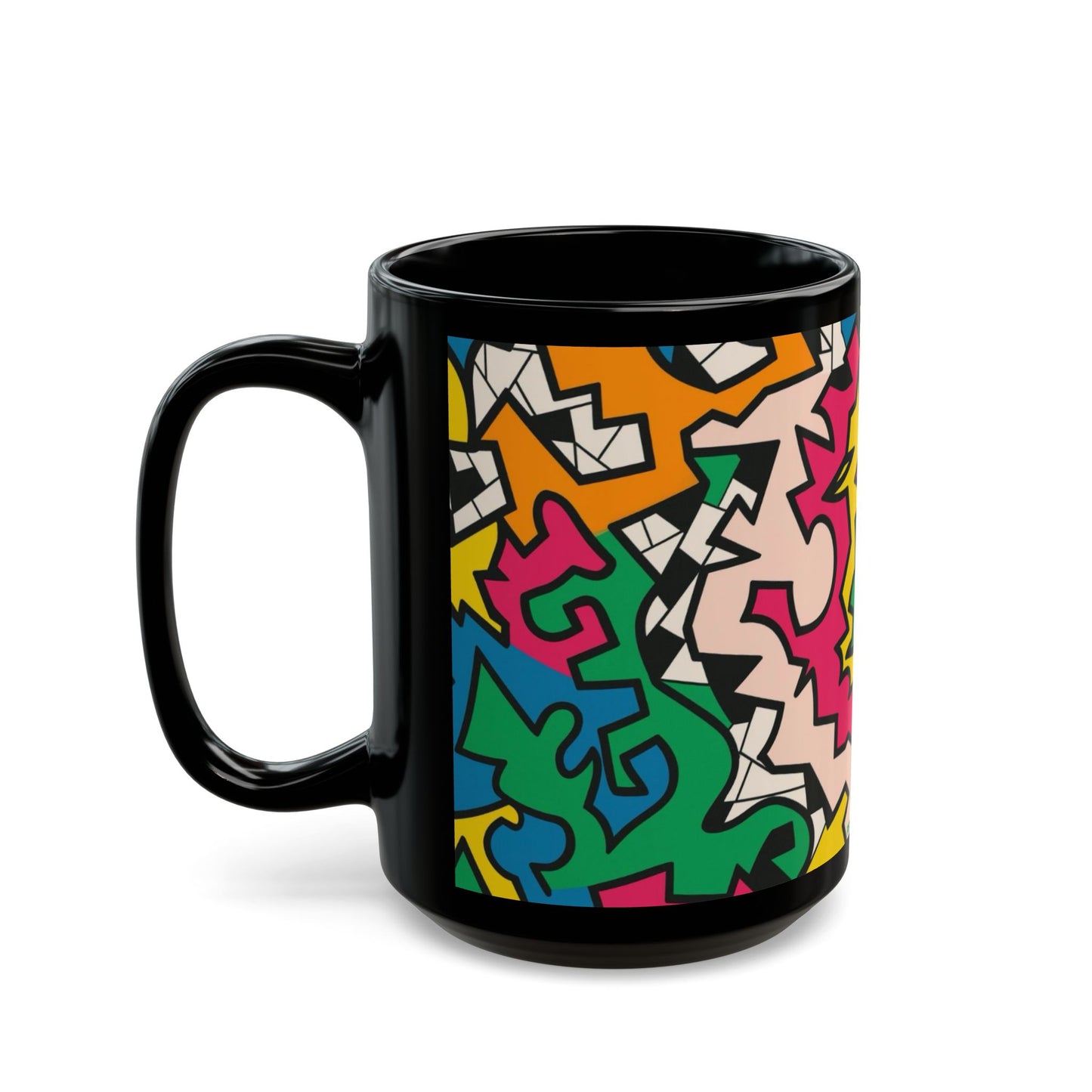 Abstract Bright Coffee Mug (11oz, 15oz)