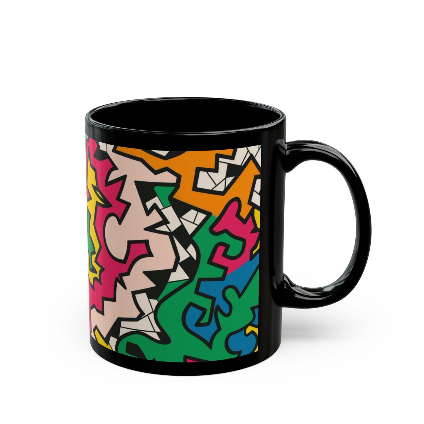Abstract Bright Coffee Mug (11oz, 15oz)