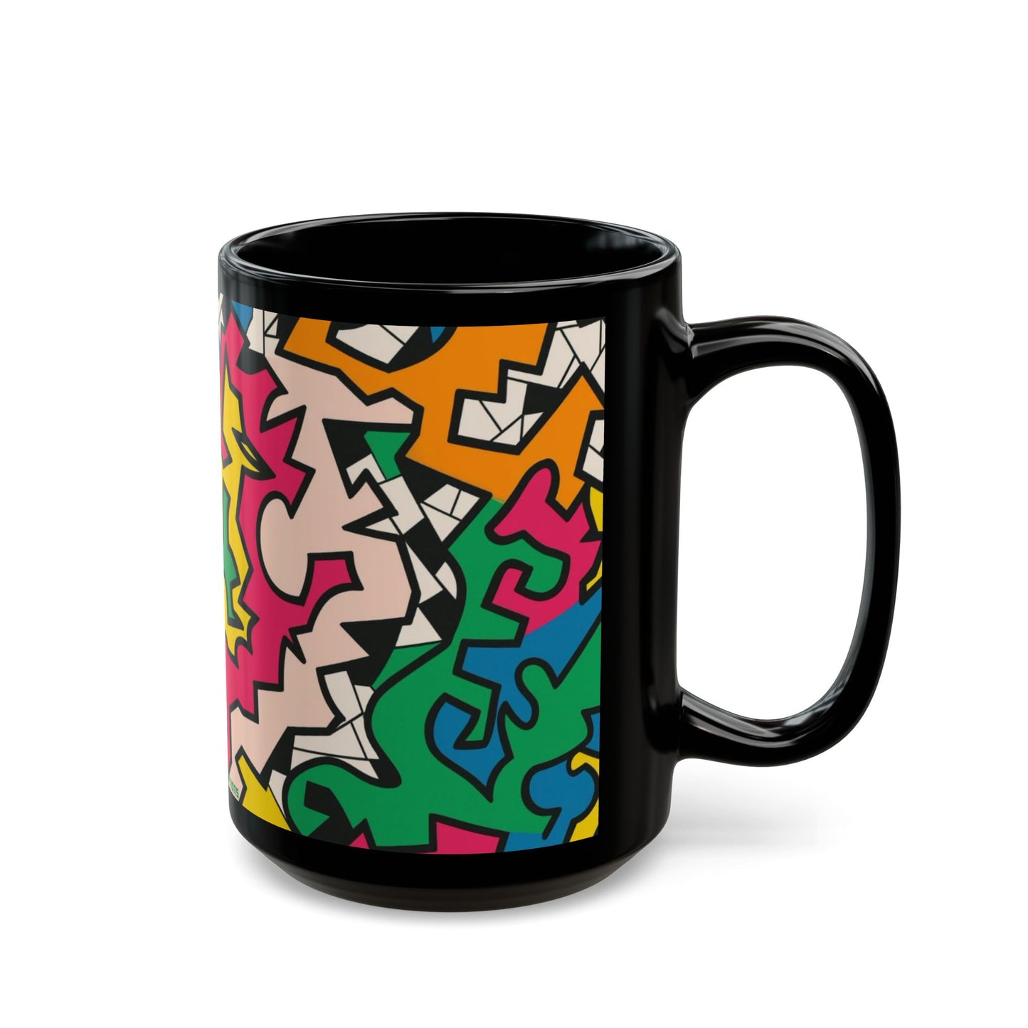 Abstract Bright Coffee Mug (11oz, 15oz)
