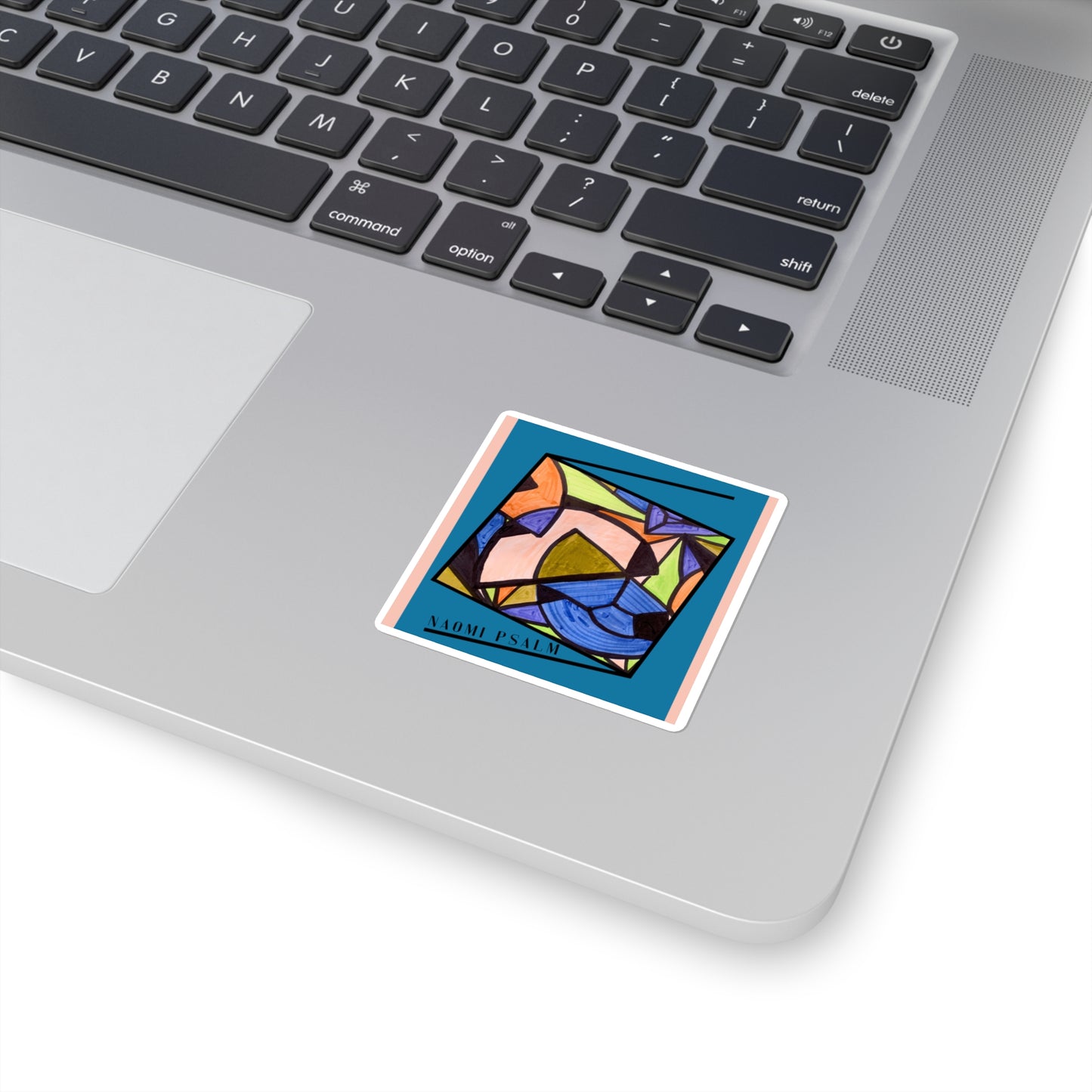Colorful Geometric Art Stickers - Naomi Psalm Design